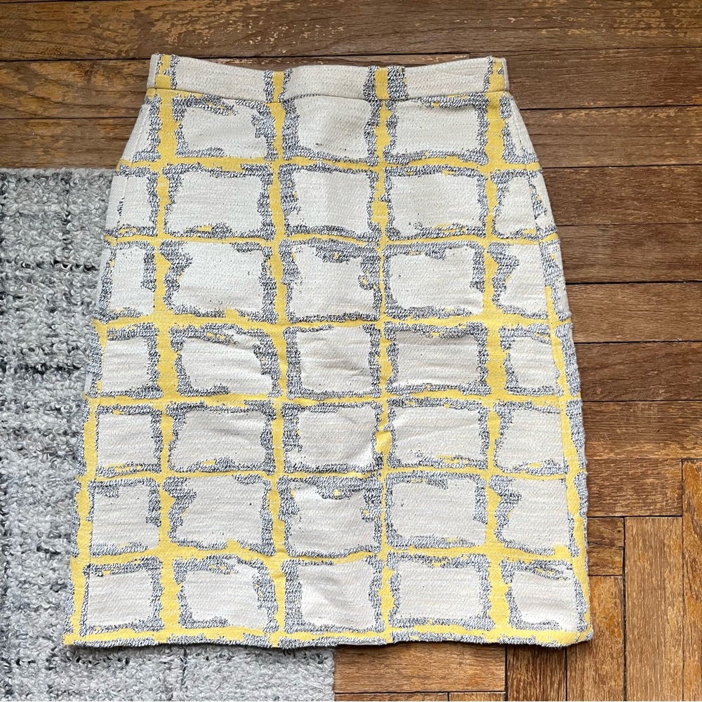 •J. Crew Collection metallic tweed skirt• Size 2